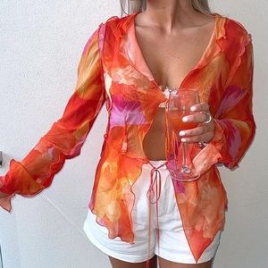 Rat and Boa Fiametta Blouse